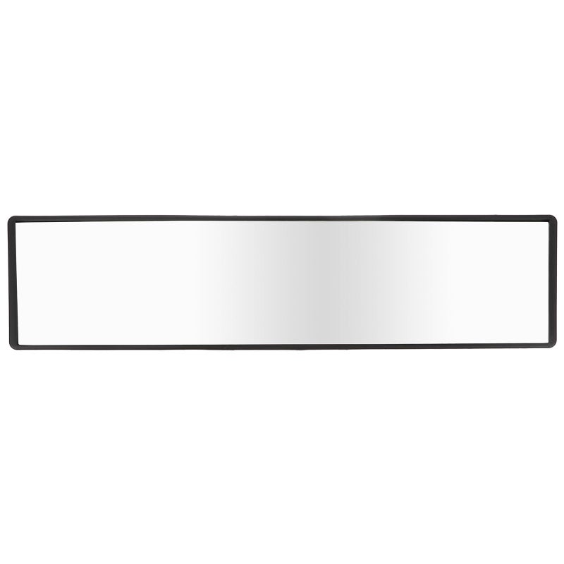 Wide Angle Auto Rearview Mirror Curved Convex Interior for Vehicles Large Field of View Reduce Blind Spots - Image 2
