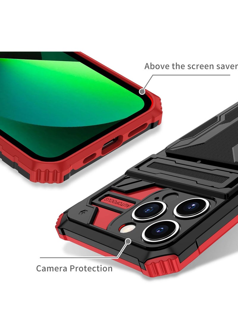 GULFLINK Back Cover Phone Protect Case For iphone 14 pro max Red - Image 4