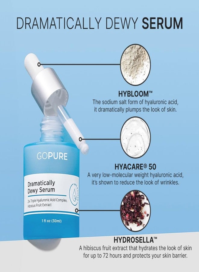 goPure - Barrier Booster Serum Set - Dramatically Dewy, Vitamin C and Niacinamide Serum - Image 2