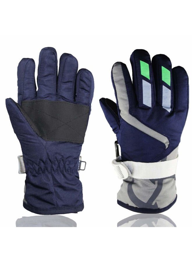 YR.Lover Children Ski Waterproof Gloves Winter Warm Outdoor Riding Thickening Gloves - Image 1