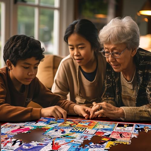 White Mountain Puzzles Ski Posters - 1000 Piece Jigsaw Puzzle - Image 5