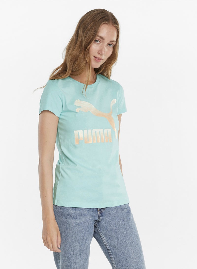 PUMA Classics Logo Womens T-shirt  - Image 1