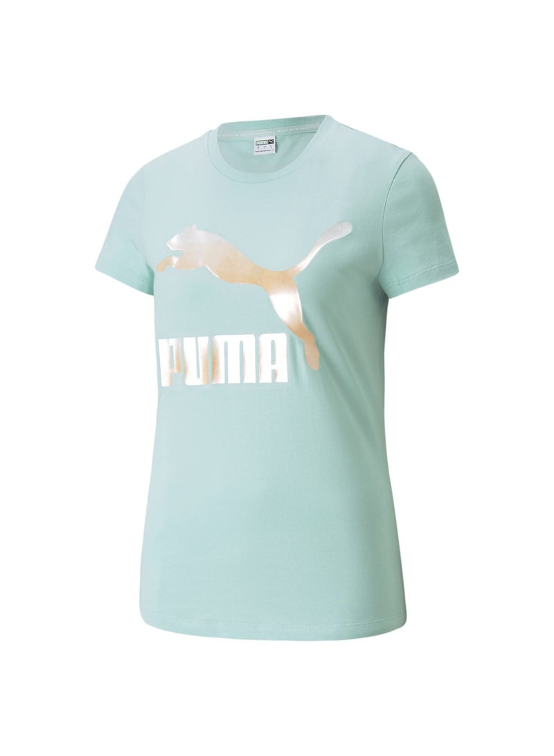 PUMA Classics Logo Womens T-shirt  - Image 4