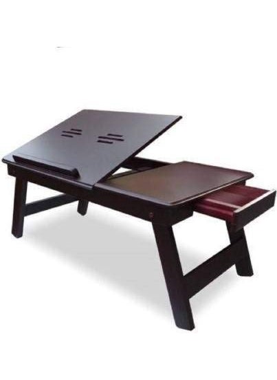FA INDUSTRIES FA INDUSTRIES Wooden 8 Rod Massager 14x8x2 in Free with Wooden Adjustable Foldable MultiFunction Portable Laptop TableStudy Table Brown 61 x 33 x 26 in  - Image 3