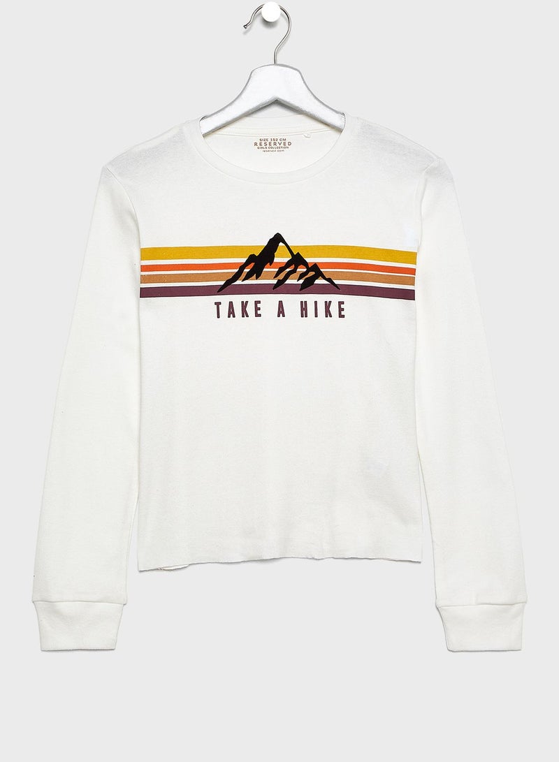 Reserved Teen Graphic T-Shirt - Image 1