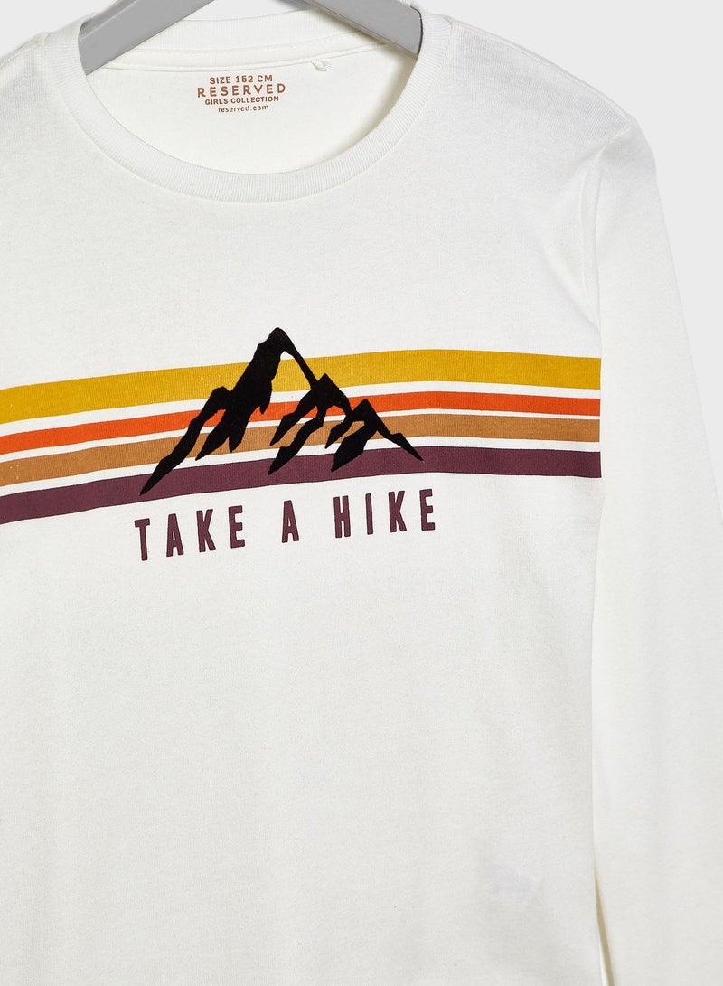 Reserved Teen Graphic T-Shirt - Image 3