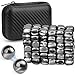Cybemaga Cool Fidget Magnet Ferrite Rock for Adults Fidget Mangetic Stones with Fiber Case for Easy Carry Magnetic with Two Magnet Balls for Office Desk Kitchen Decors Magic Blocks for Researcher Teacher - Image 2
