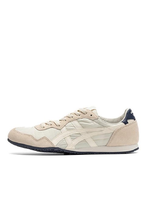 Serrano Men And Women Causal Athlesiure Colorblock Sneakers Beige