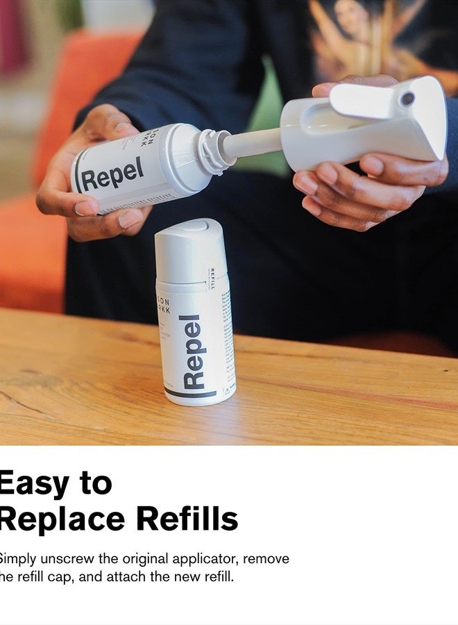 Jason Markk Repel Spray & Refill, Shoe Cleaner, 2-Piece Set, Water & Stain Repellent, Non-Aerosol, Sneaker Care, Ideal for Footwear, Safe for Leather, Suede, Nubuck, Cotton, Knits, 5.4oz  - Image 5