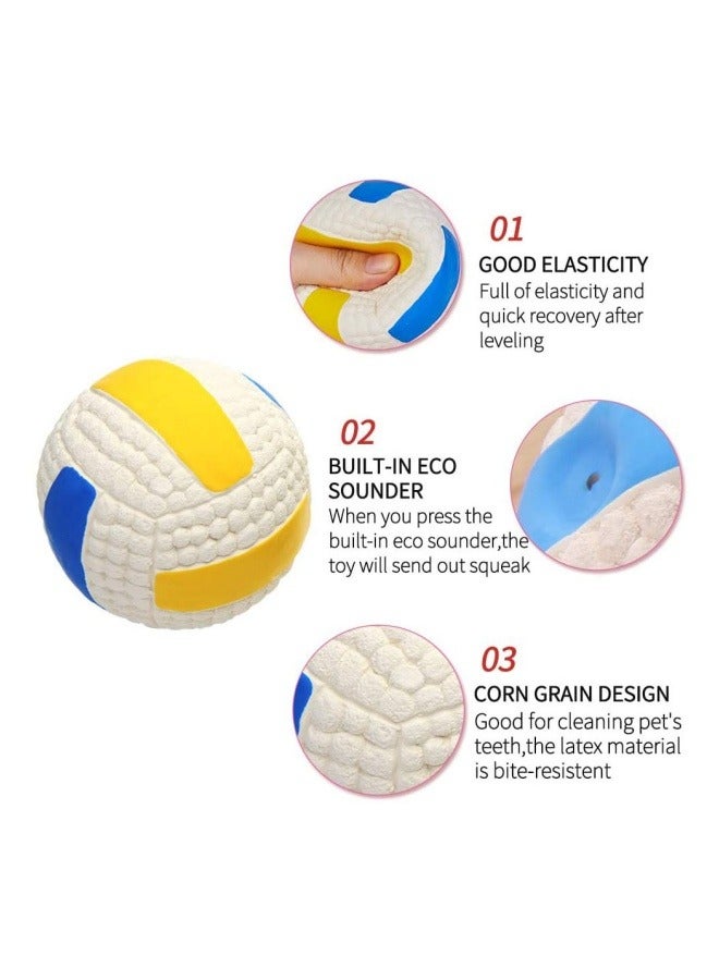 زولبسيو لعبة كرة طائرة كبيرة من اللاتكس مقاس 9.5 سم - Image 2