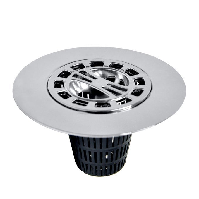 DANCO INC 3INCH HAIR CATCHER FOR STANDALONE SHOWER 10529 PACK OF 1 CHROME INDRAIN