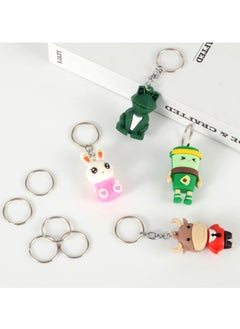 Y&D Split Ring, Small Key Rings Bulk Keychain DIY Craft Metal Connector Accessories 200 Pcs  - Image 3
