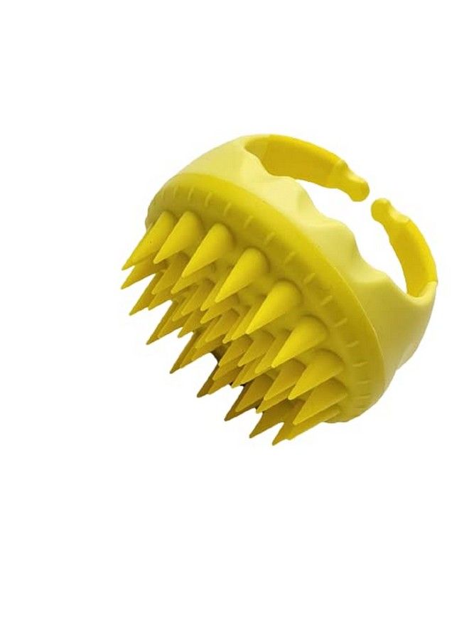 Alan Truman Scalp Sos Scalp Massage & Shampoo Brush Yellow - Image 2