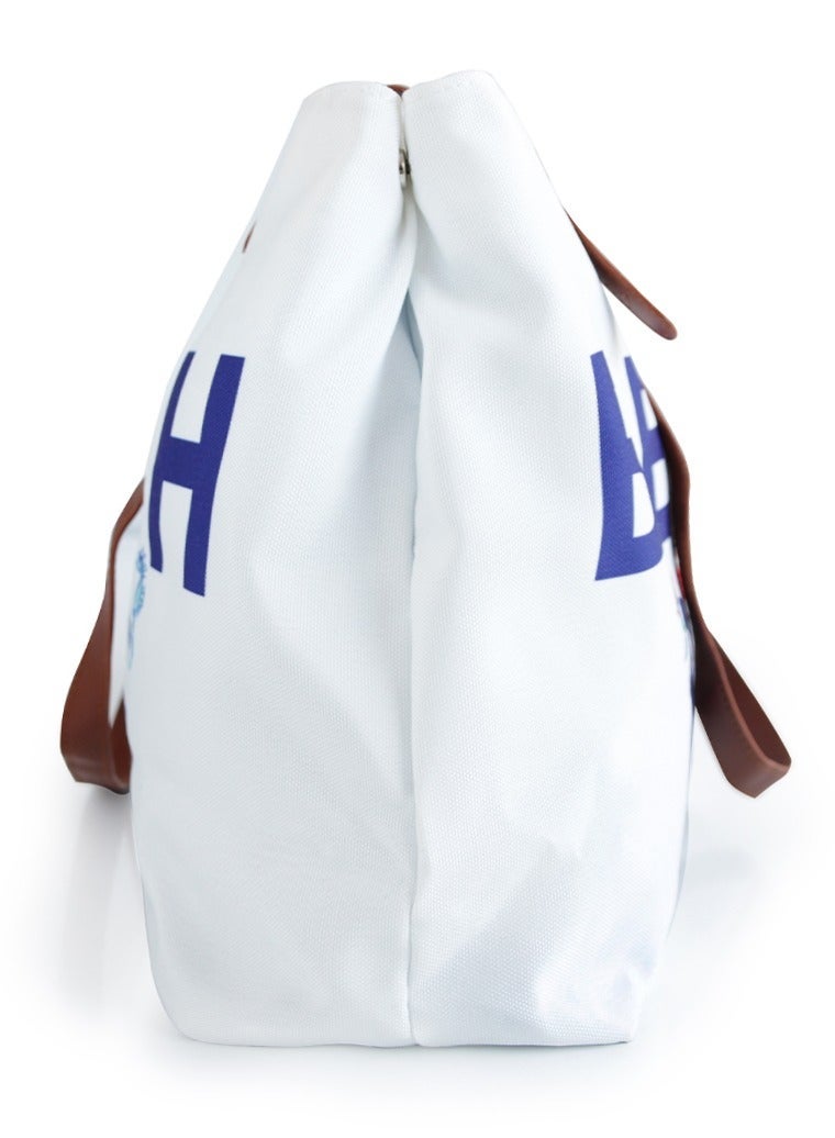 Anemoss Womens Beach Bag Waterproof Sandproof Hand Bags Lighweight Fashionable Shoulder Bag Large Capacity Beach Design Bag for Picnic Shopping Gifts for Women and Girls - Image 5