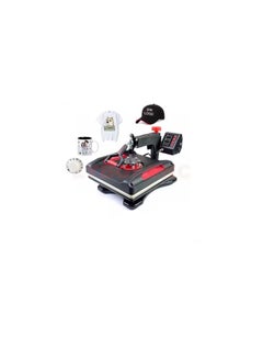 Kalon NEW 7IN ONE Combo Multifunctional Heat Press, Machines T-shirt press Mug press Plate press Cap press Digital temperature control  Heat Press Machines  - Image 3