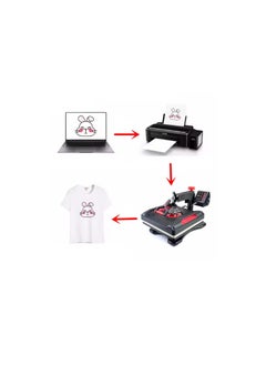 Kalon NEW 7IN ONE Combo Multifunctional Heat Press, Machines T-shirt press Mug press Plate press Cap press Digital temperature control  Heat Press Machines  - Image 5