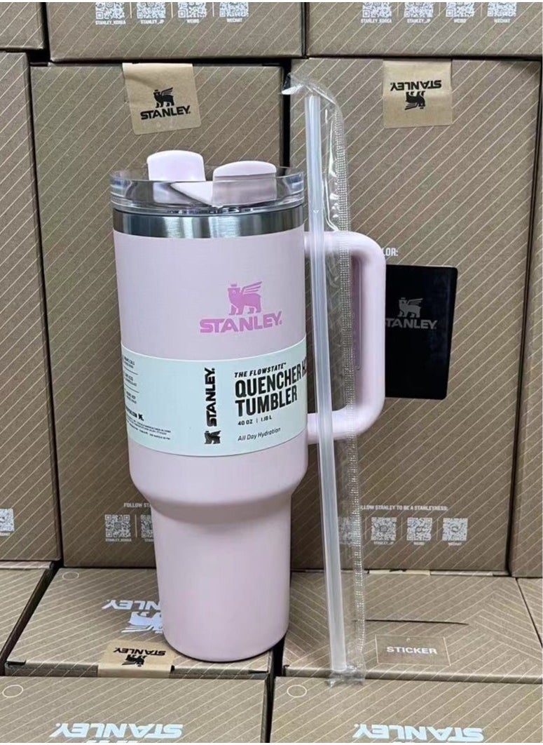 Stanley - Stanley Quencher H2.0 FlowState Stainless Steel Vacuum Insulated Tumbler with Lid  40oz - Image 1