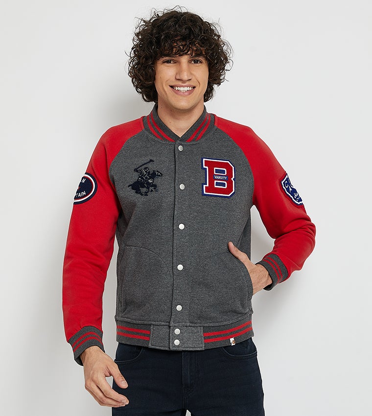 Applique Detail Collage Jacket