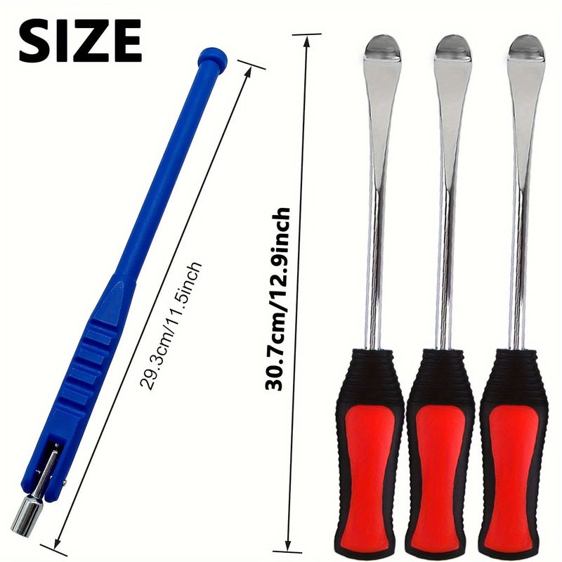 No Charge Heavy Duty Tire Spoon Set 30 Pcs for Motorcycle Bicycle Scooter - Image 2