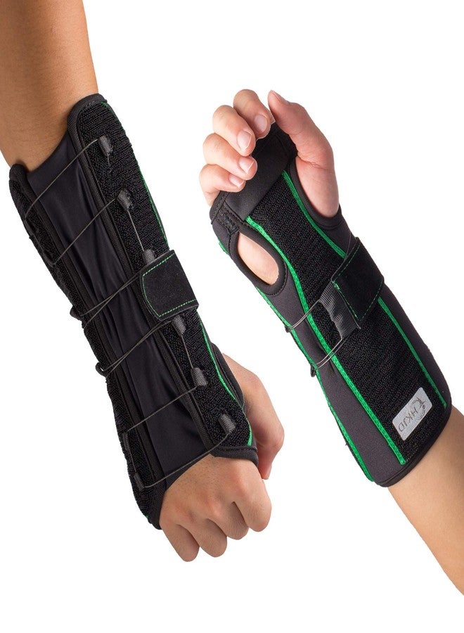 TODDOBRA Forearm and Wrist Support Splint Brace 10.62" Length Reversible Wrist Brace for Carpal Tunnel for Men Women, Arm Compression Brace for Night Splint(Update Right & Left, Freesize) - Image 1