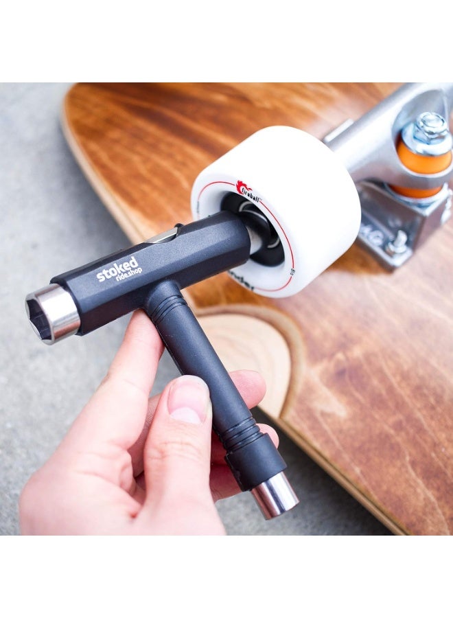 Bones محامل بونز ريدز 8-pack لـ [ألواح التزلج، ألواح الطويلة، السكوترات، الدوارات] (8-pack مع أداة) - Image 4