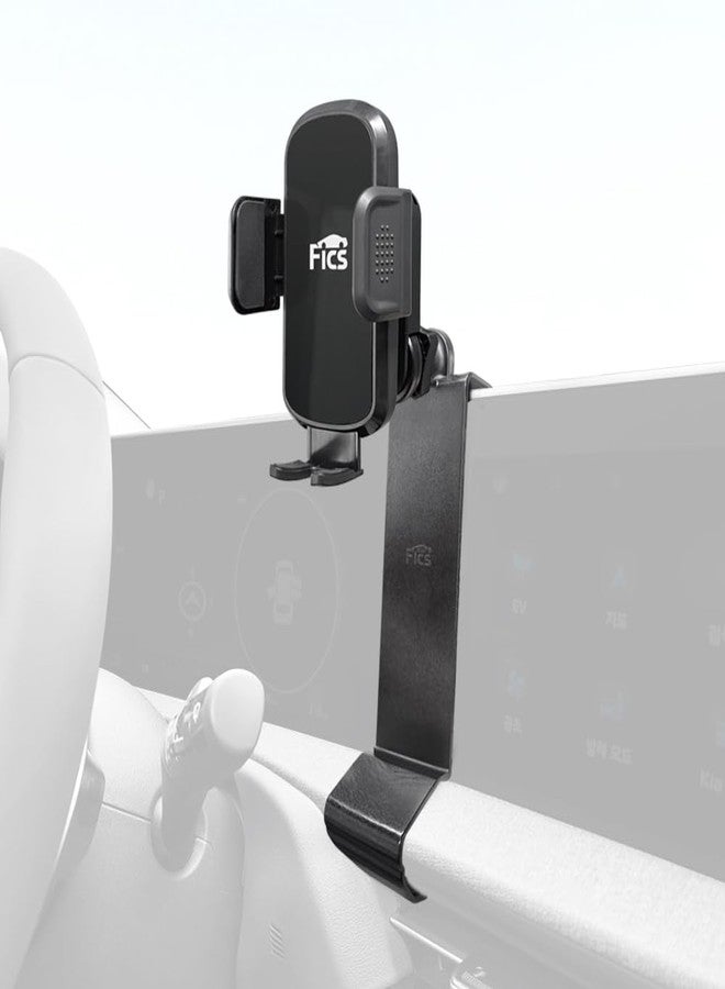 FICS Car Phone Holder for Kia EV6 2023 2024 2025 - Custom-Fit Mount for Seamless Display Integration, Interior Accessories for Navigation Use, Stable Driving View - Image 1
