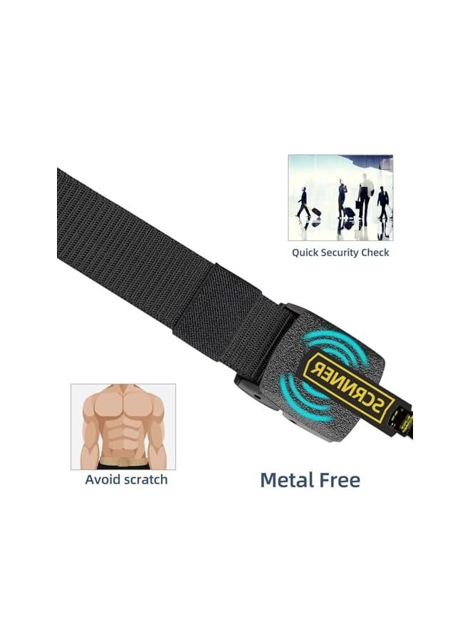 PROMASS 6 Pack Tactical Military Nylon Belts Premium Men's Belt for Men/Women Plastic Buckle Metal Free, One Size  - Image 5