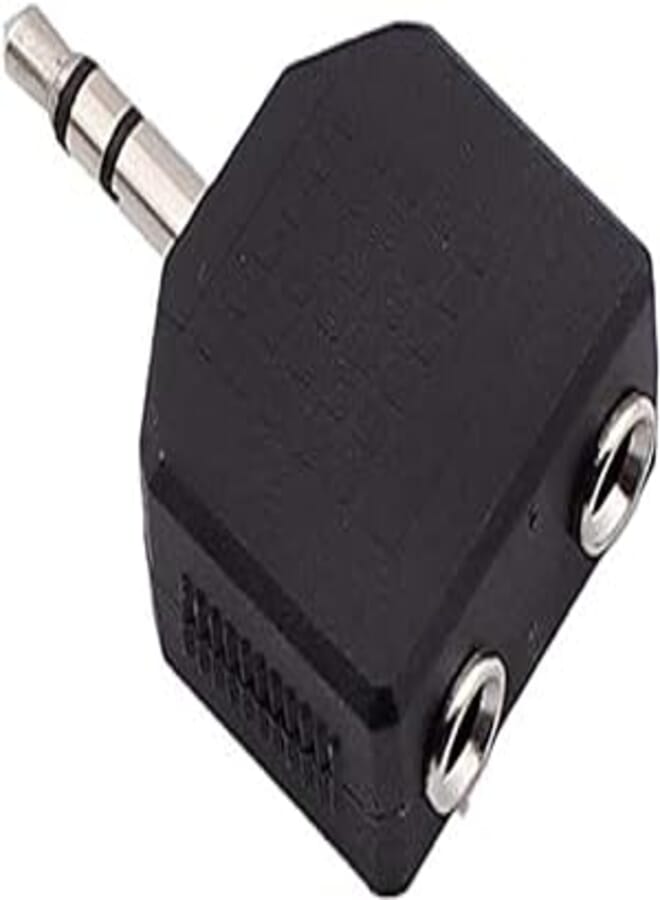 OR 3.5mm 1-2 Stereo Headphone Cable Cord Splitter