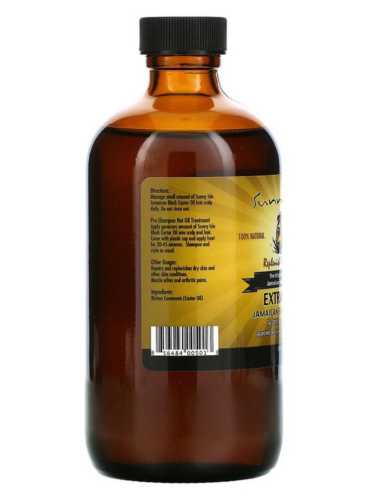 صاني آيل اضافية الظلام الجامايكي الأسود الخروع النفط 8ounce - Image 3