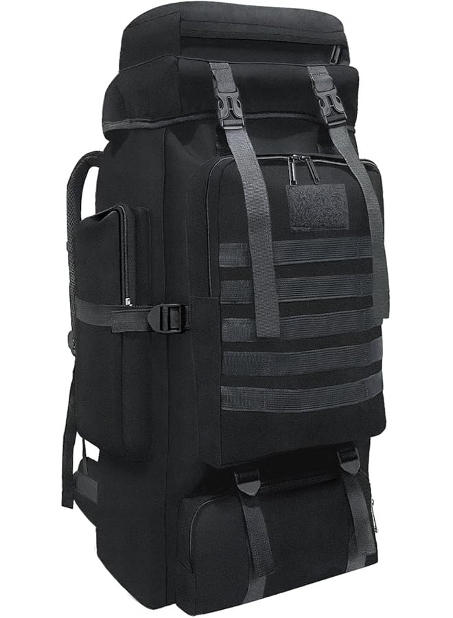 PROMASS 80L 100 Liters Hiking Camping Backpack Travel Molle Rucksack,Military Tactical Daypacks,Upgraded Thickened Adjustable Waterproof Large Capacity Outdoor Backpack - Image 1