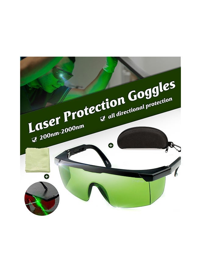 Welding Laser Protection Goggles Green 17x4x7centimeter - Image 4