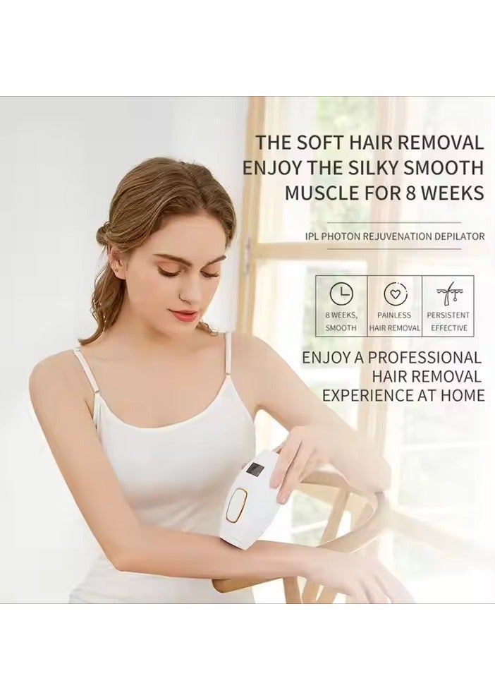 Laser hair removal IPL hair removal device 99999 flash hair removal device, painless permanent full body facial upper lip line armpit leg arm facial Lazer safe holding - Image 2