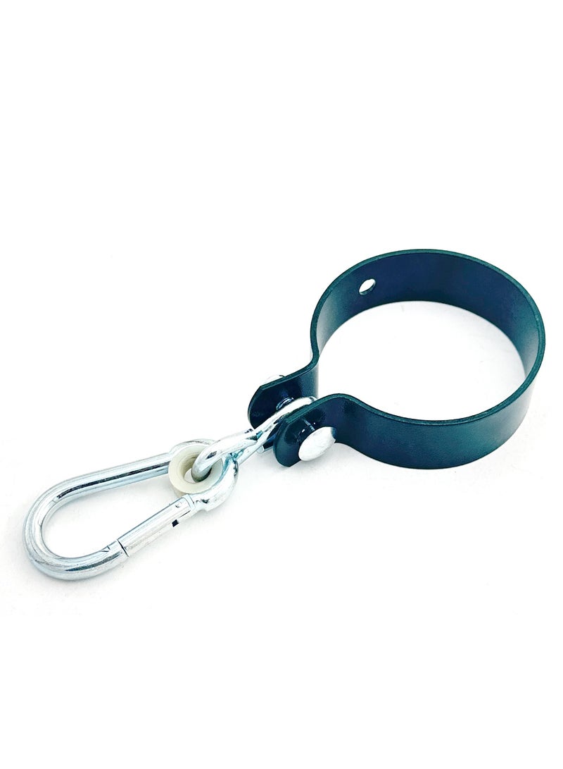 فنز  2 قطعة هوك أرجوحة مستديرة شريط أفقي سوينغ مشبك الحاملة رفع حلقة أنبوب دائري السحابة عقد ما يصل إلى 200 كجم - Image 4