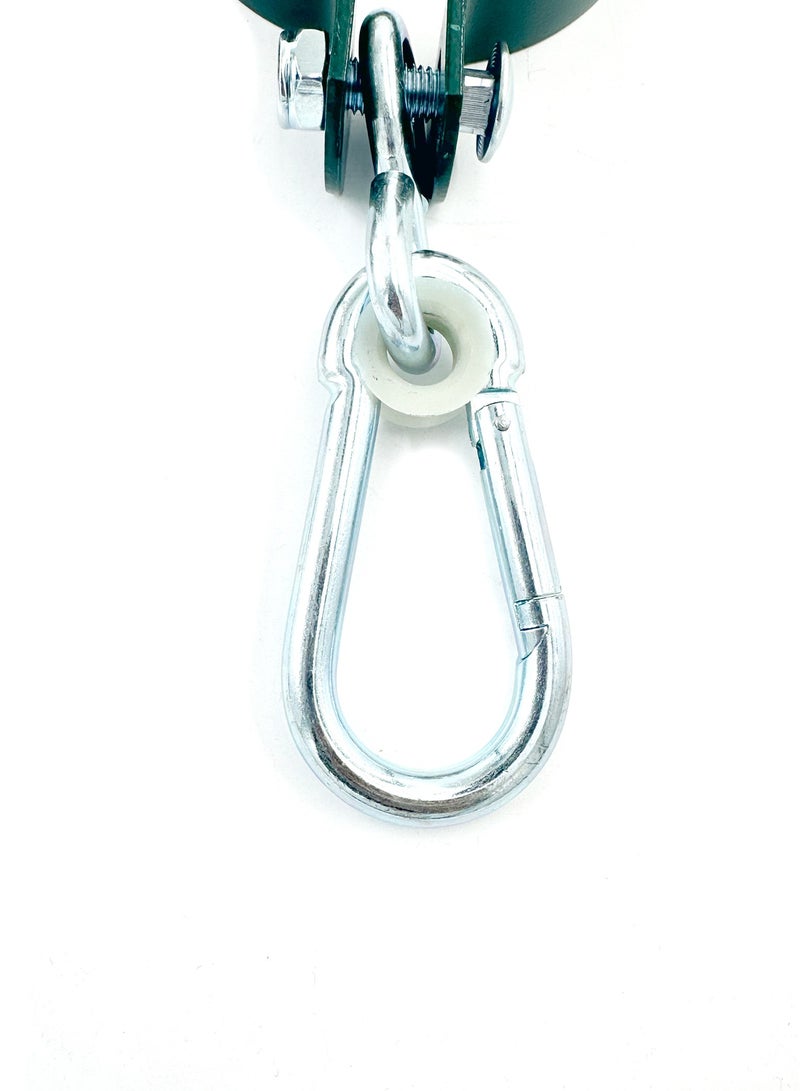 فنز  2 قطعة هوك أرجوحة مستديرة شريط أفقي سوينغ مشبك الحاملة رفع حلقة أنبوب دائري السحابة عقد ما يصل إلى 200 كجم - Image 5