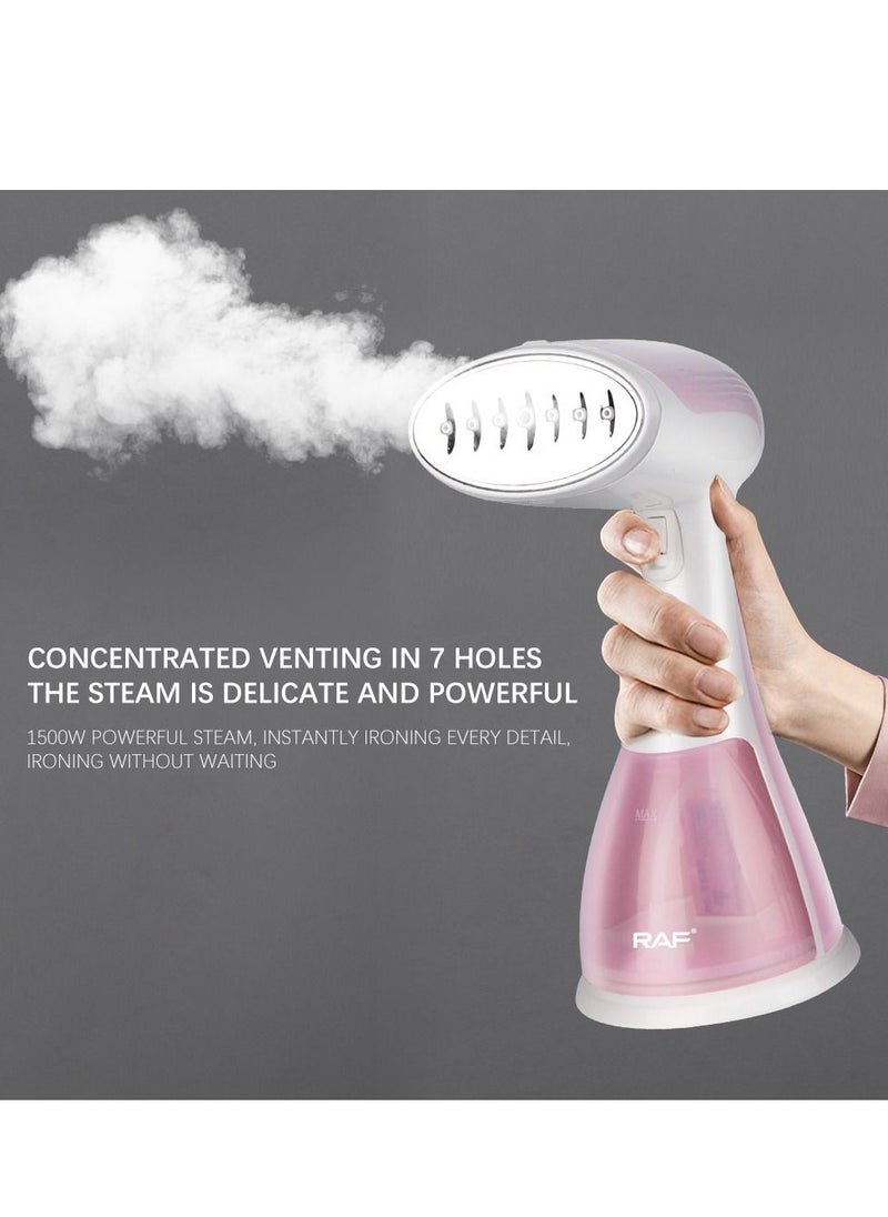 RAF - Handheld Household Steam Iron Travel Portable Upright Ironing Machine 1500W 300ml - Image 1