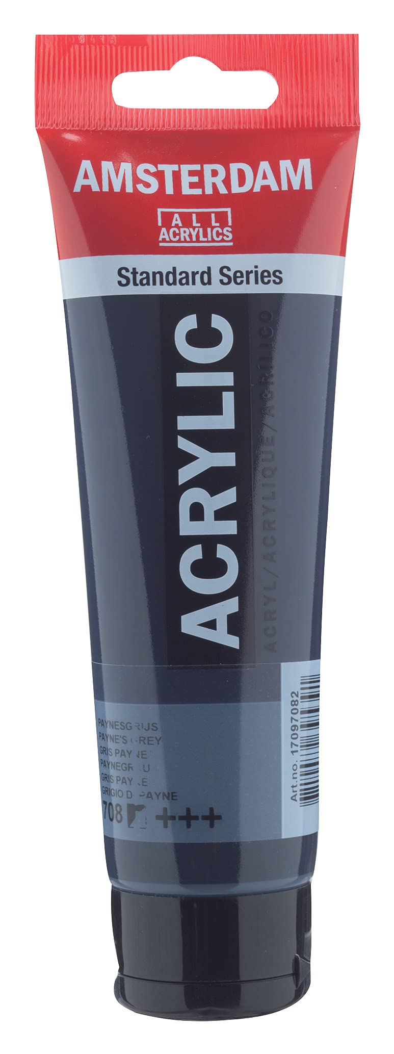 Amsterdam Standard Series Acrylic Tube 120 ml Payne's grey 708 (17097082) - Image 2