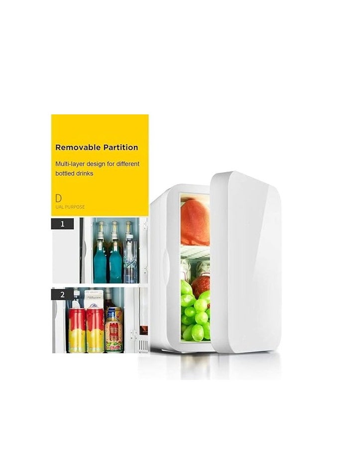 Cool Baby COOLBABY 8L Mini Refrigerator Small Car Home Fridge Portable Dual-Use Travel Freezer Ultra Quiet Low Noise Cooler Warmer  - Image 5