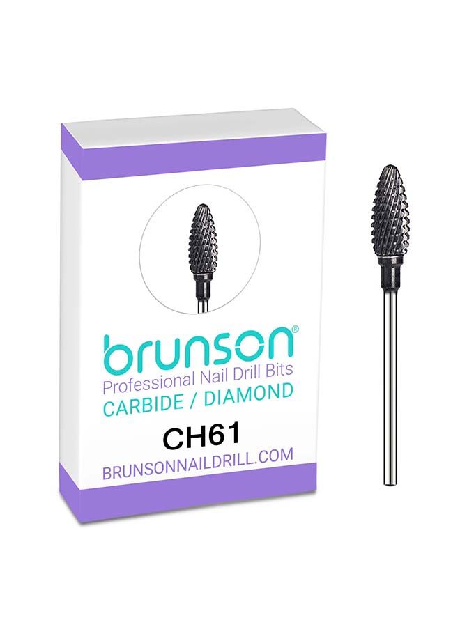 brunson رؤوس مثقاب الأظافر الماسية أدوات العناية بالأظافر CH61 - Image 1