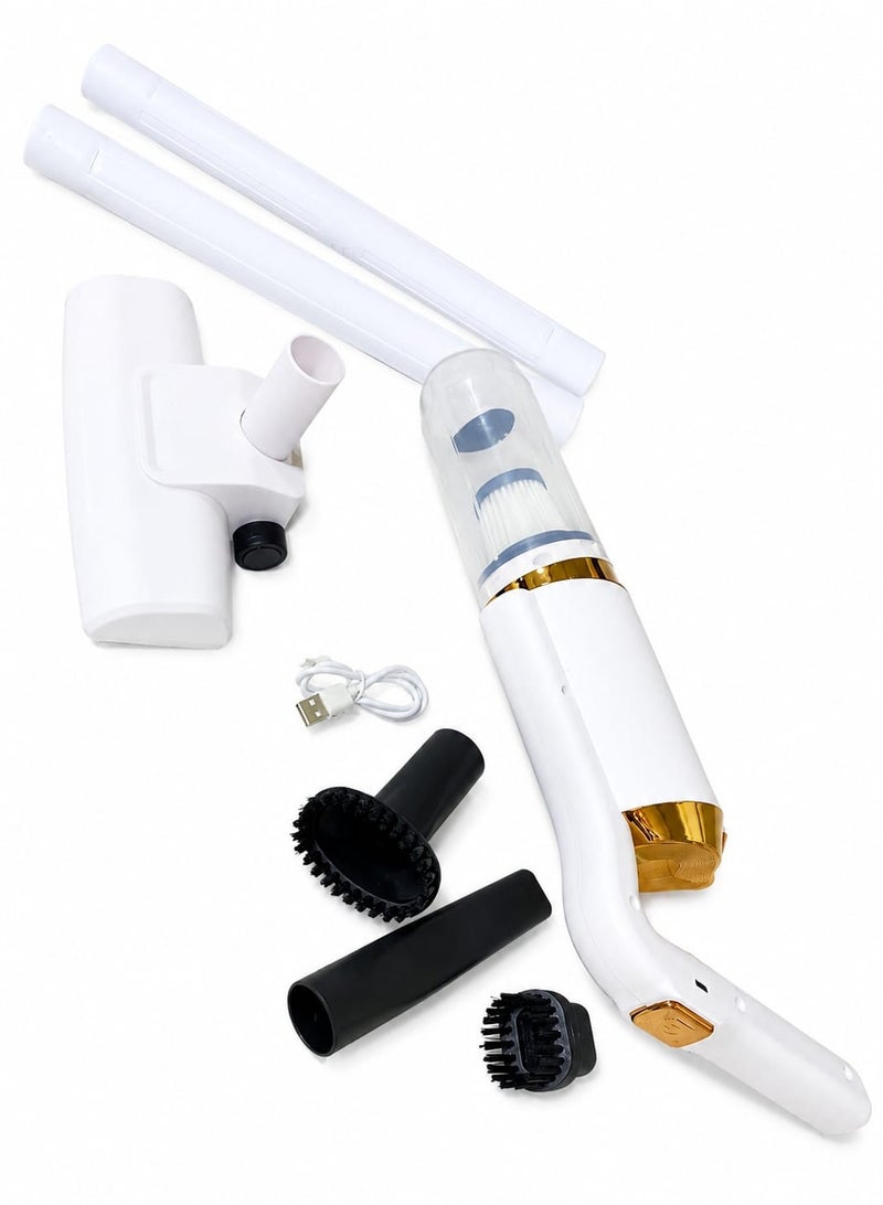 4 in 1 Handheld Cordless Rechargeable Vacuum Cleaner with Super Strong Suction Filter for Home Office Car Floor Cleaning - Image 1