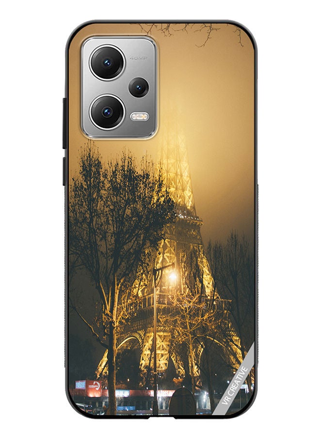 VR CREATIVE Protective Case Cover For Xiaomi Redmi Note 12 Eiffel Paris Design Multicolour - Image 1