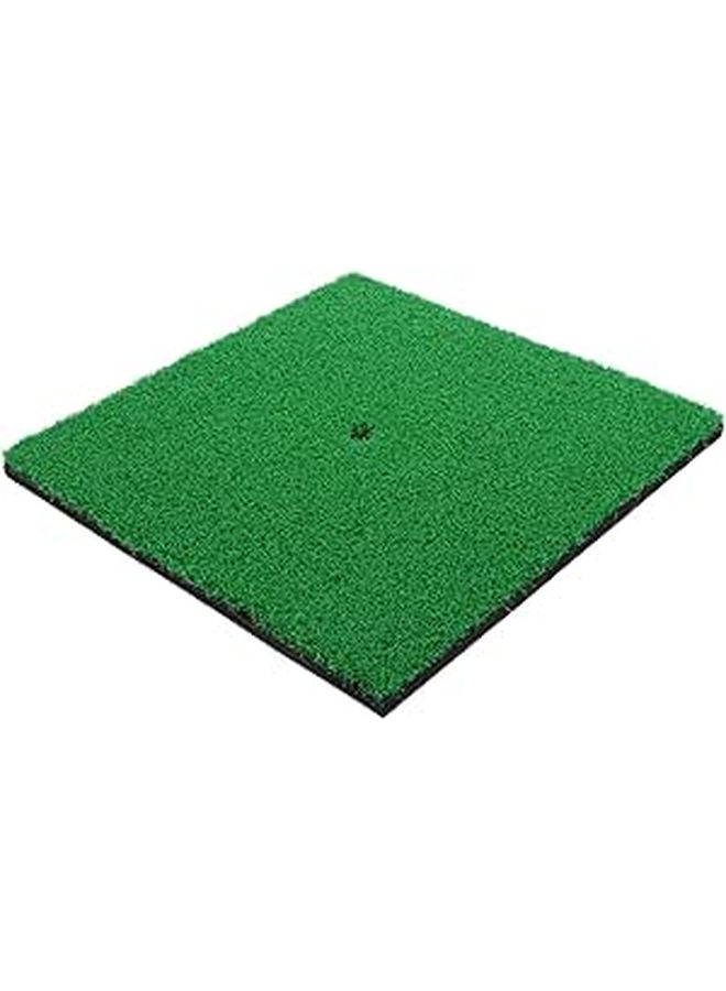 Alasum Golf Hitting Mat 30x30cm Portable Practice Turf for Indoor Swing Training - Image 1