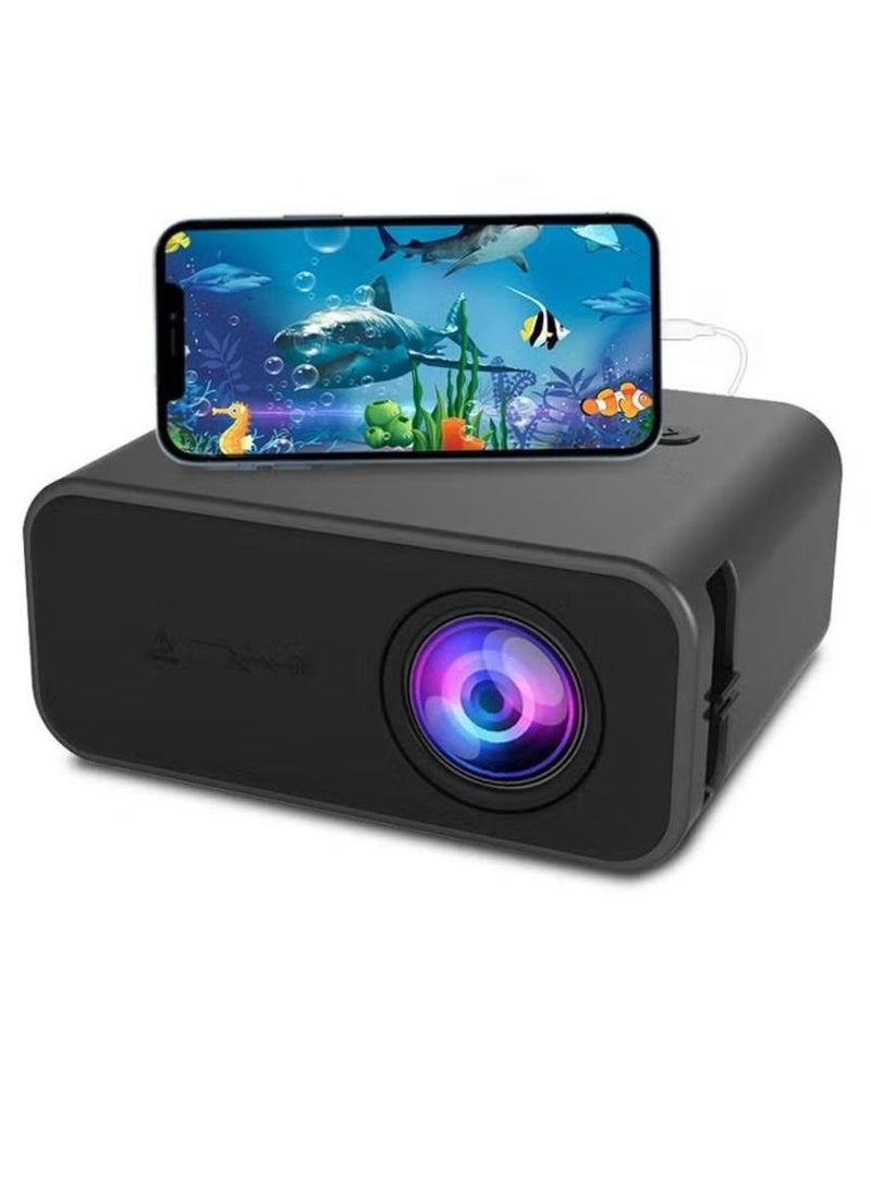 Black portable mini projector  - Image 1