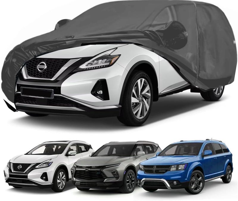 TORONTO Car Cover – Fits Highlander, Nissan Pathfinder, Honda Pilot – All-Weather, Waterproof, Dust & UV Resistant - Image 1
