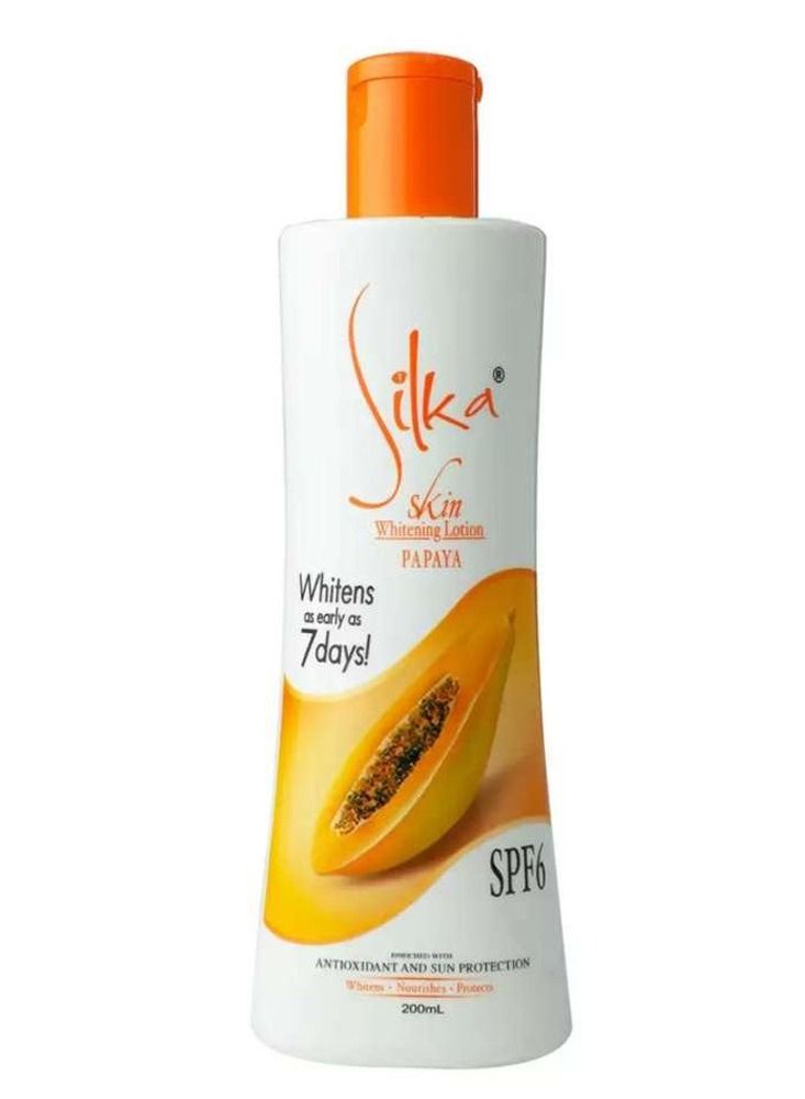 Silka SPF6 Whitening Papaya Lotion - Image 2