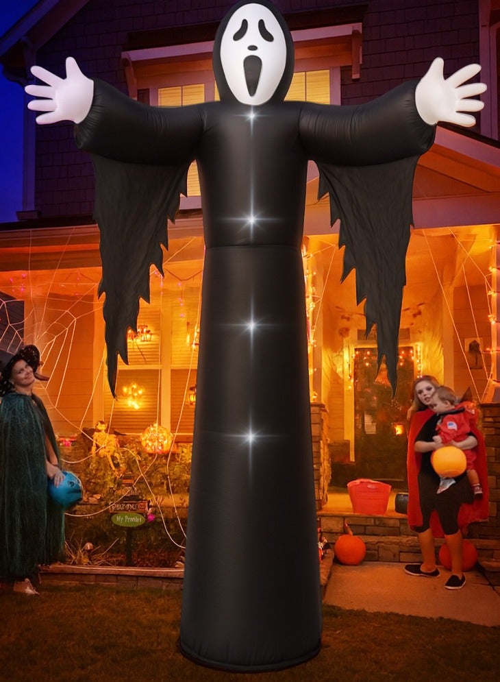 GGEROU زينة خارجية عملاقة قابلة للنفخ لشبح الهالوين 3.6م - Image 3