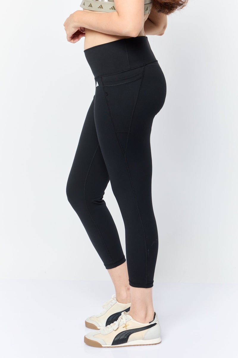 Adidas Women Tight Fit Training Leggings, Black - Image 4