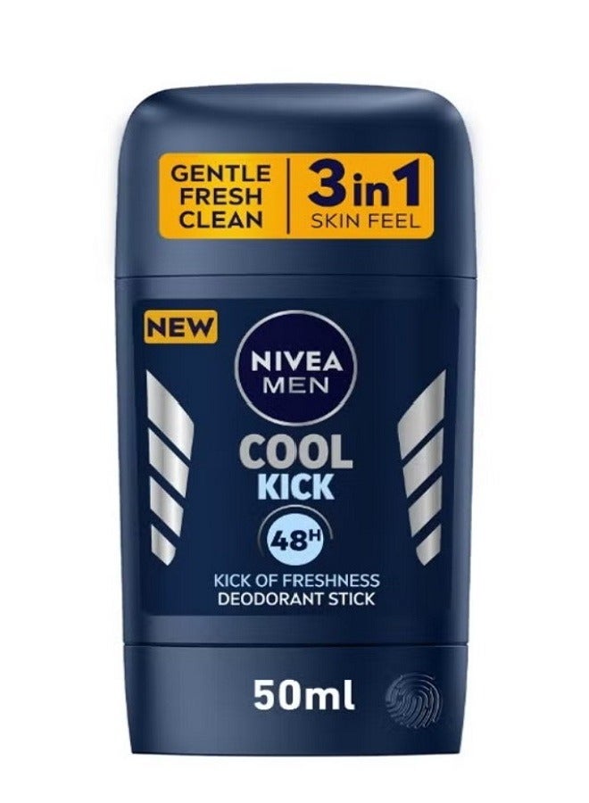 Nivea مزيل عرق نيفيا للرجال 48 ساعة حماية كول كيك 50 مل - Image 1