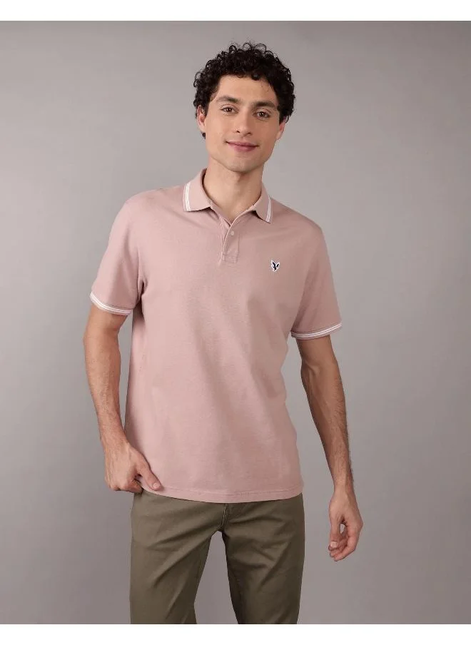 امريكان ايجل AE Pique Polo Shirt