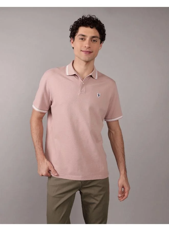 American Eagle AE Pique Polo Shirt