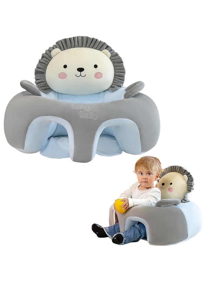 iMissiu - Baby Support Seat Sofa, Cartoon Infant Sofa Lovely Learning Sitting Chairs, Baby Sit Up Chair, Back Head Protector Baby Bouncer, Infants Floor Seats - Image 1
